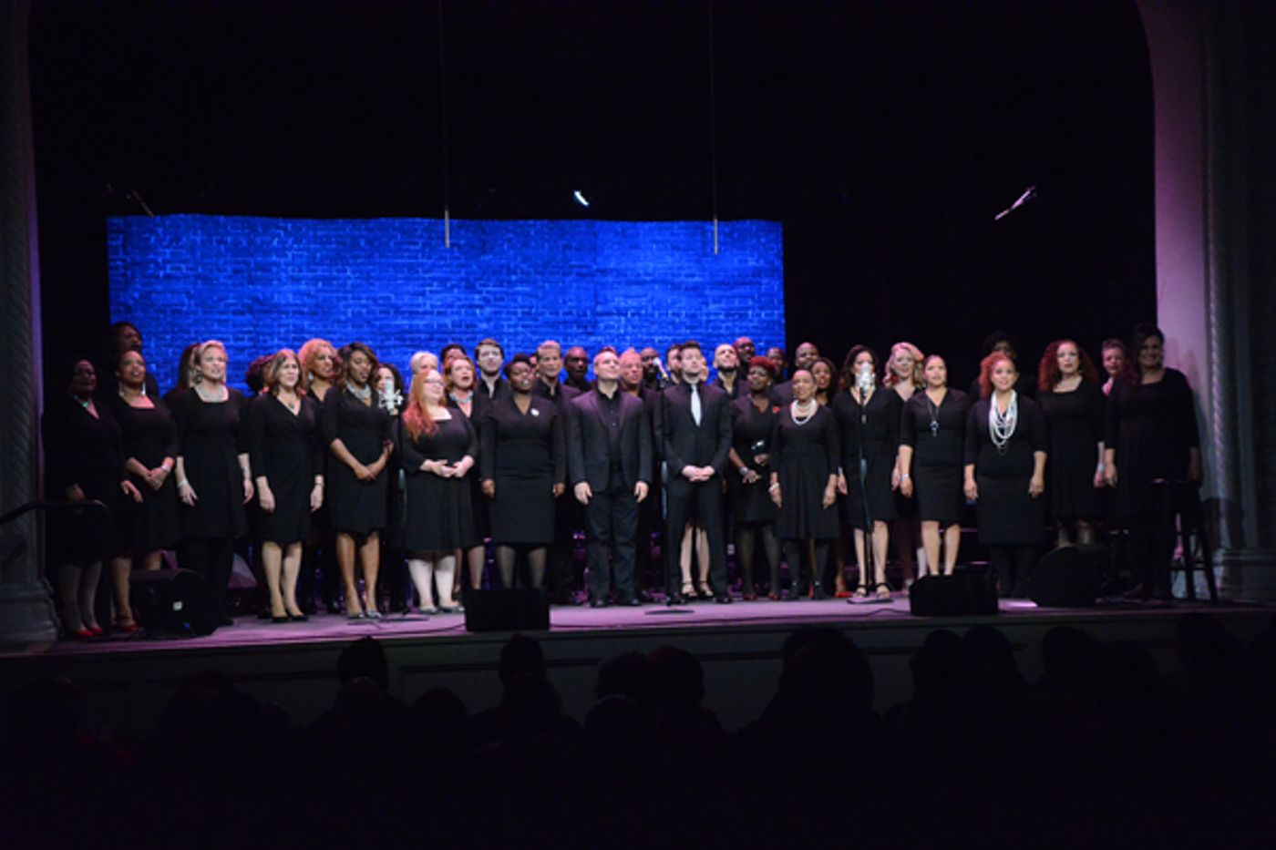 Photo Coverage: Broadway Inspirational Voices Gets Ready for the Holidays with RISE UP  Image