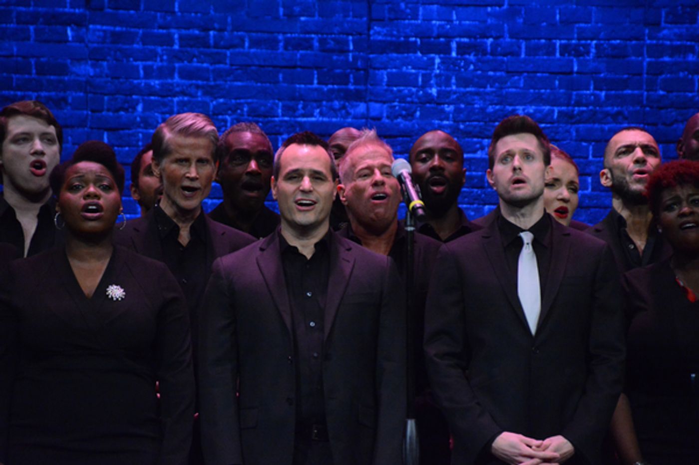 Photo Coverage: Broadway Inspirational Voices Gets Ready for the Holidays with RISE UP  Image