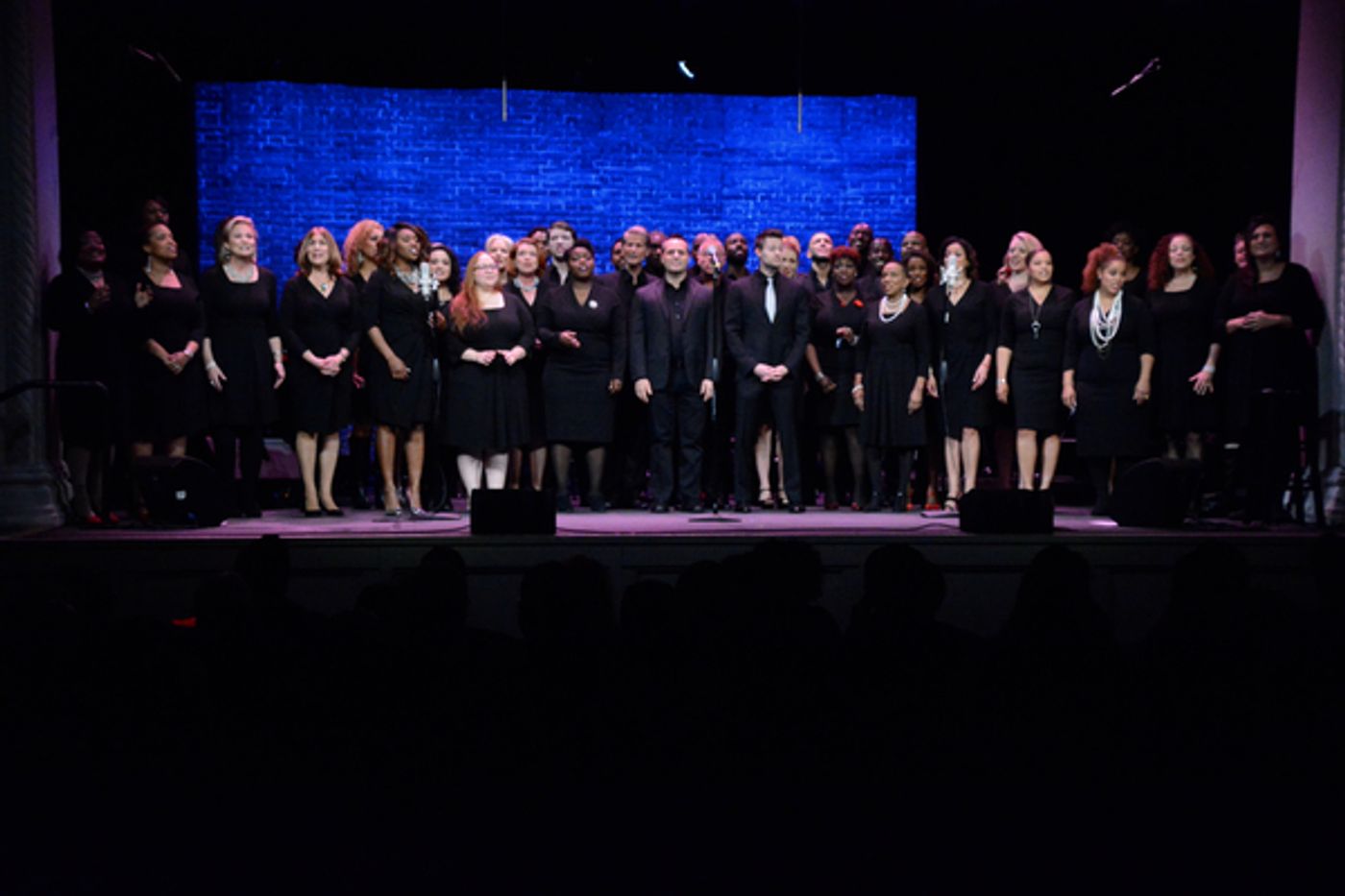Photo Coverage: Broadway Inspirational Voices Gets Ready for the Holidays with RISE UP  Image