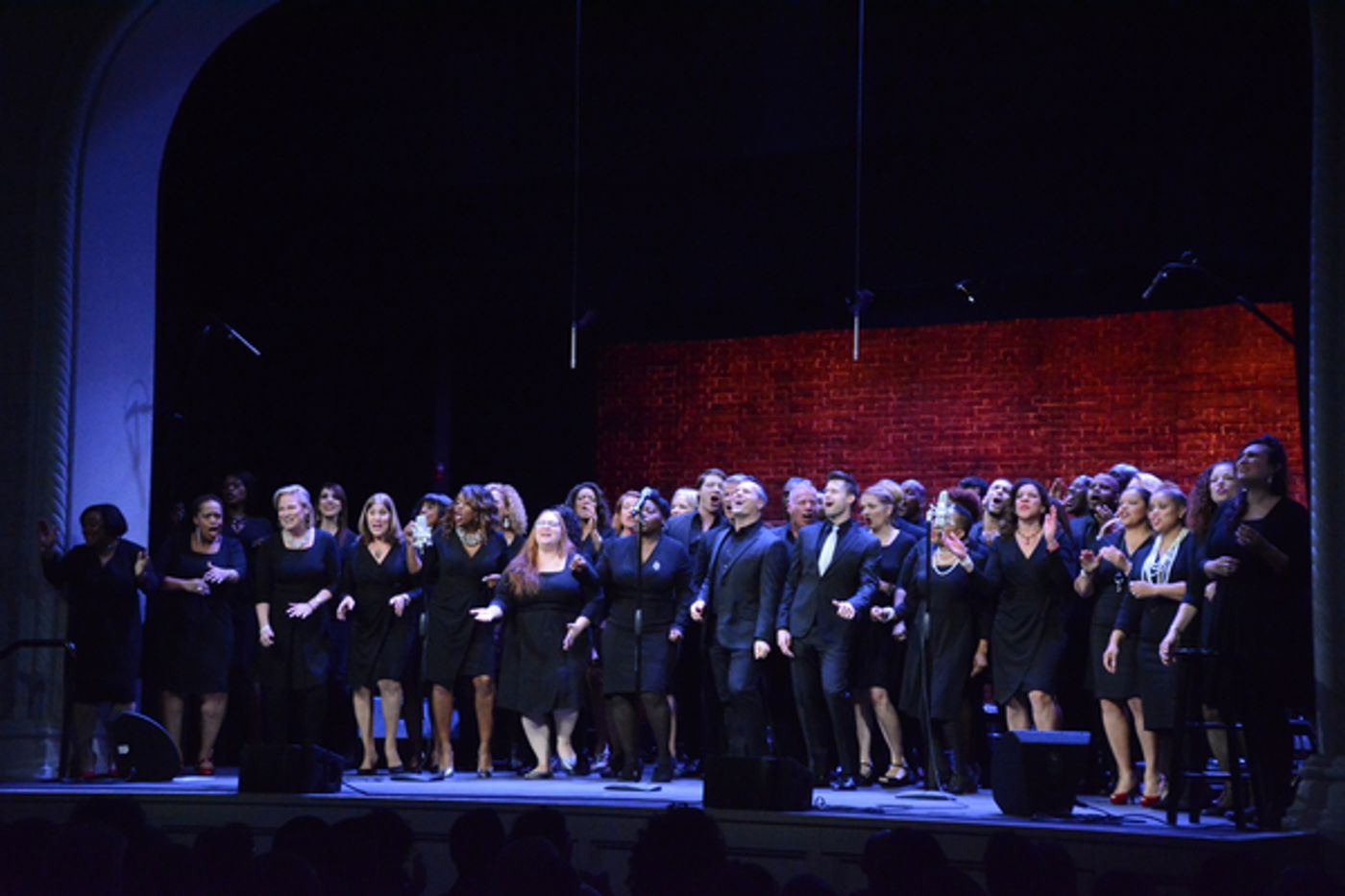 Photo Coverage: Broadway Inspirational Voices Gets Ready for the Holidays with RISE UP  Image
