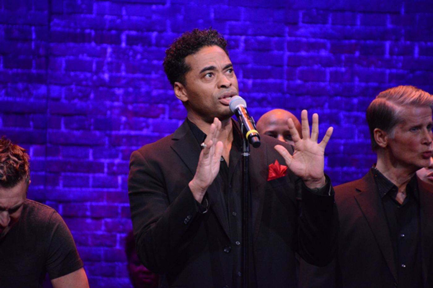 Photo Coverage: Broadway Inspirational Voices Gets Ready for the Holidays with RISE UP  Image