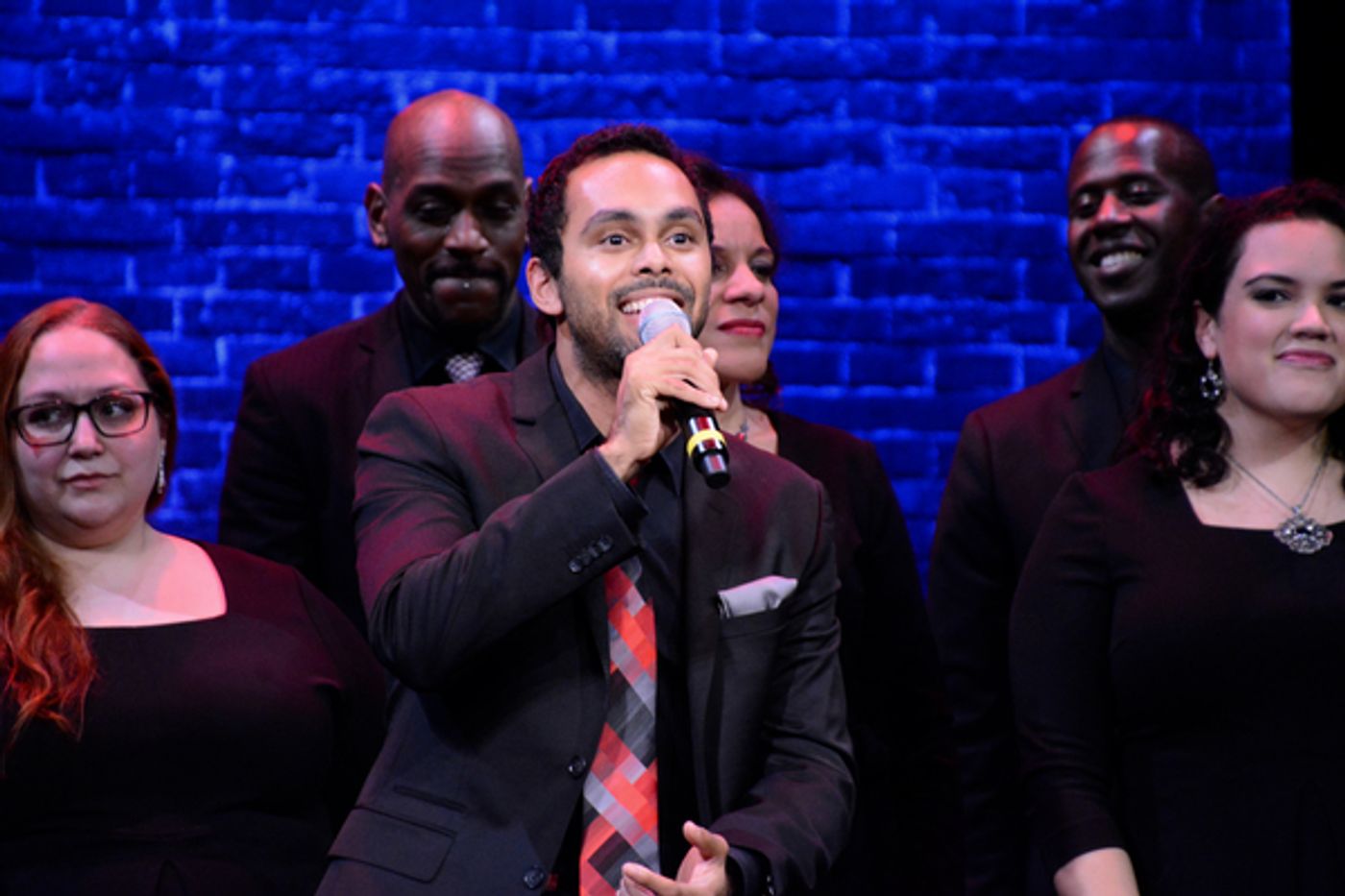 Photo Coverage: Broadway Inspirational Voices Gets Ready for the Holidays with RISE UP  Image