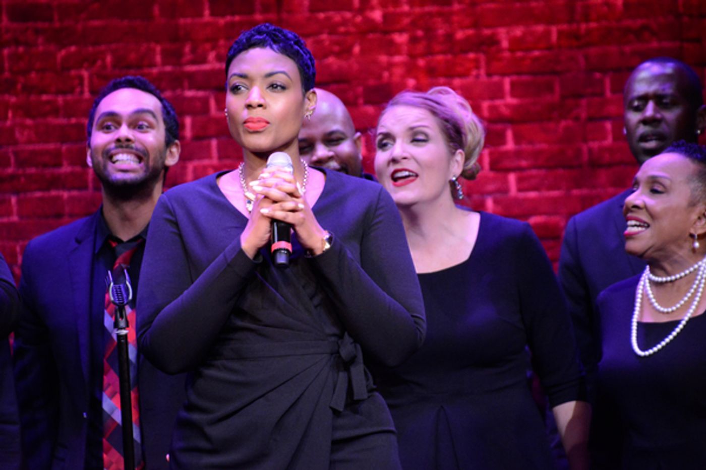 Photo Coverage: Broadway Inspirational Voices Gets Ready for the Holidays with RISE UP  Image