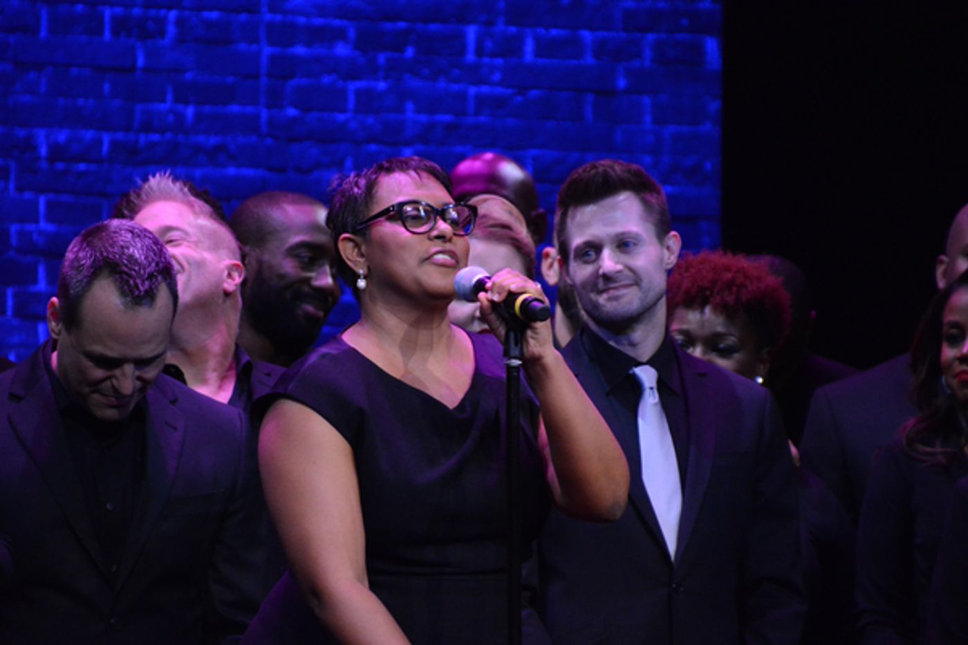 Photo Coverage: Broadway Inspirational Voices Gets Ready for the Holidays with RISE UP  Image