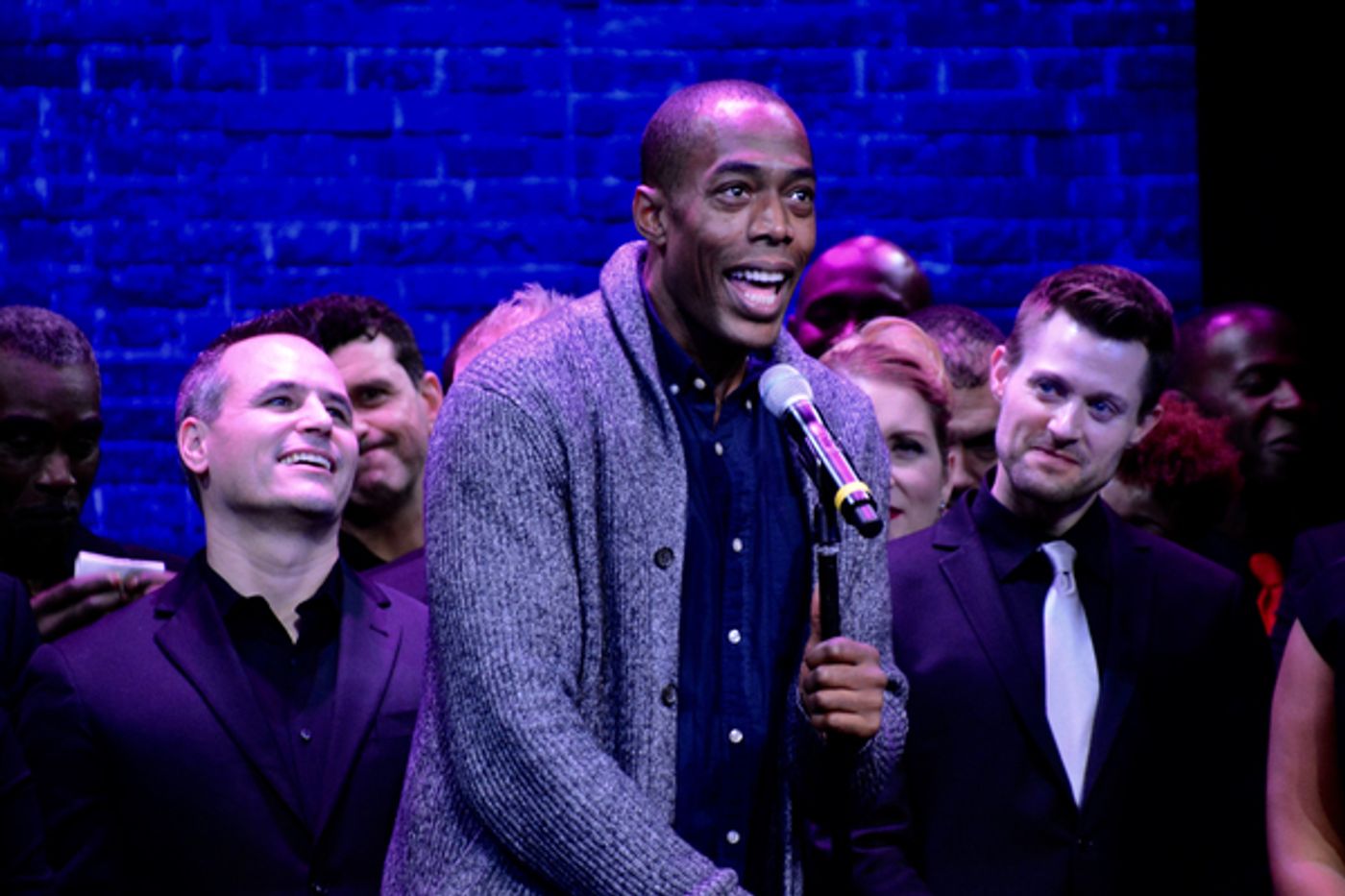 Photo Coverage: Broadway Inspirational Voices Gets Ready for the Holidays with RISE UP  Image