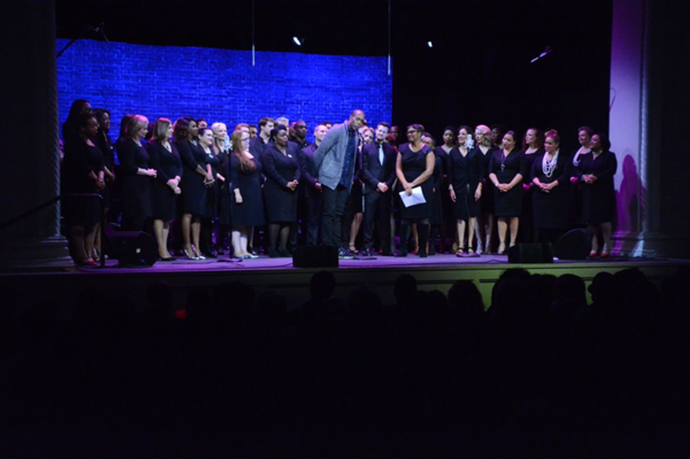 Photo Coverage: Broadway Inspirational Voices Gets Ready for the Holidays with RISE UP  Image