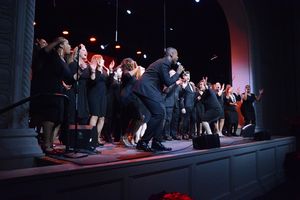 Marcus Paul James and Broadway Inspirational Voices @ BroadwayWorld Marcus Paul James and Broadway Inspirational Voices Photo