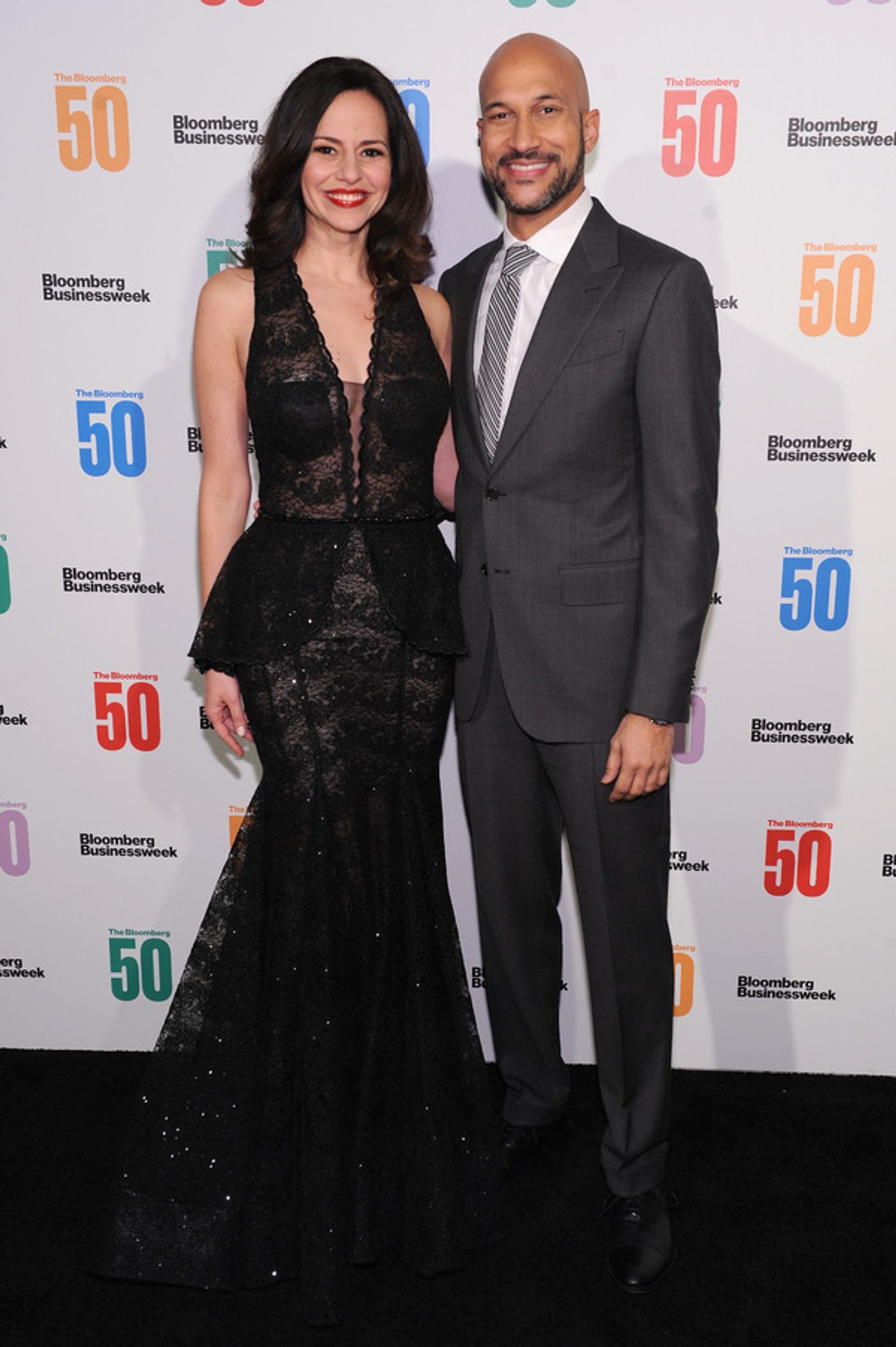 Photo Flash: Mandy Gonzalez, Keegan-Michael Key and More Attend 'Bloomberg 50' Gala  Image
