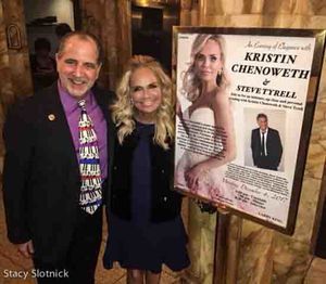 Bob Spiotto, director of programs & Steve Tyrell @ BroadwayWorld Bob Spiotto, director of programs & Steve Tyrell Photo