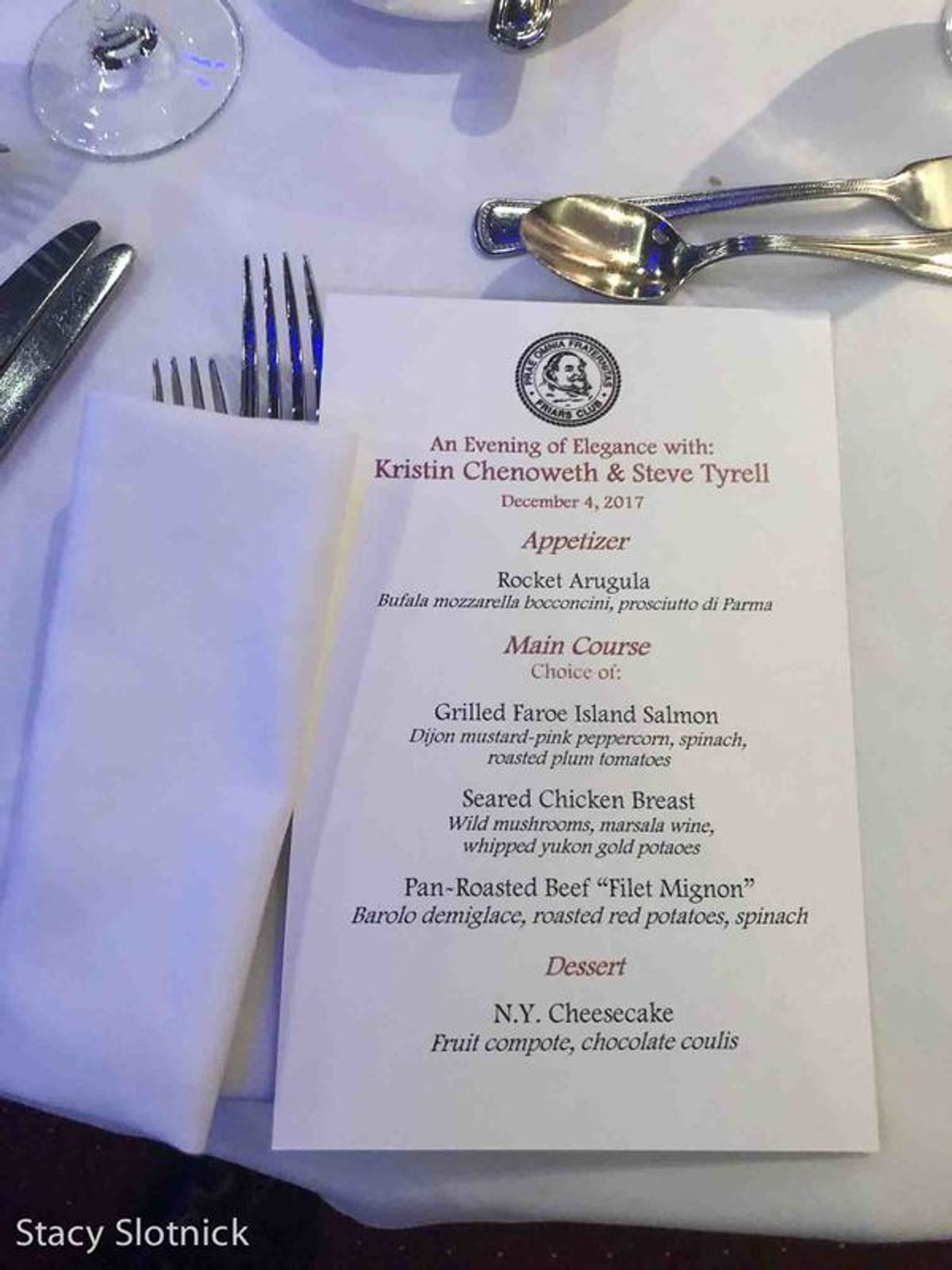 Steve Tyrell &amp; Kristen Chenoweth at 