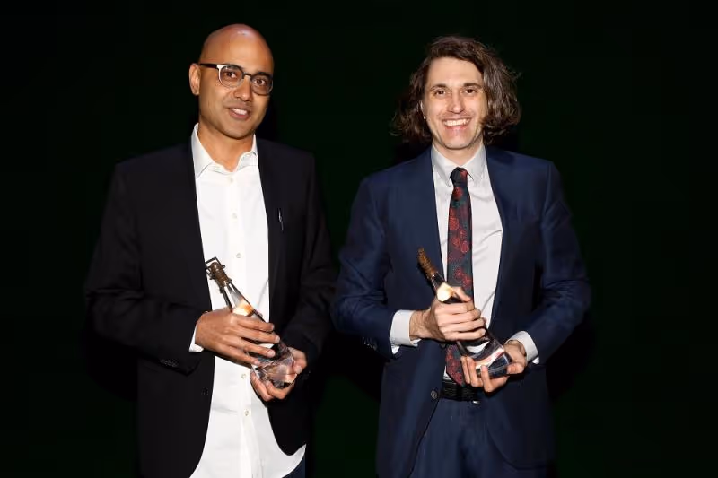 Photo Flash: Steven Pasquale, Lena Hall and More Celebrate 2017 Steinberg Honorees Ayad Akhtar and Lucas Hnath — photo 3 of 75