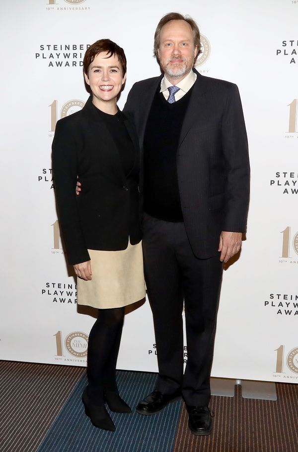 Photo Flash: Steven Pasquale, Lena Hall and More Celebrate 2017 Steinberg Honorees Ayad Akhtar and Lucas Hnath — photo 16 of 75