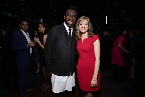 Kwame Kwei-Armah and Caroline Hewitt Photo