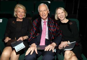 Caroline McKenzie, Peter Georgescu and Barbara Georgescu Photo
