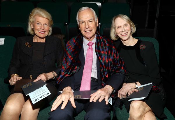 Caroline McKenzie, Peter Georgescu and Barbara Georgescu Photo