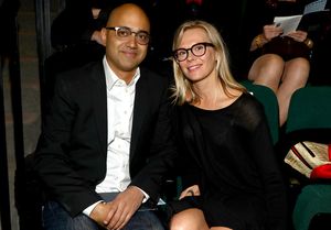 Honoree Ayad Akhtar and Annika Boras Photo