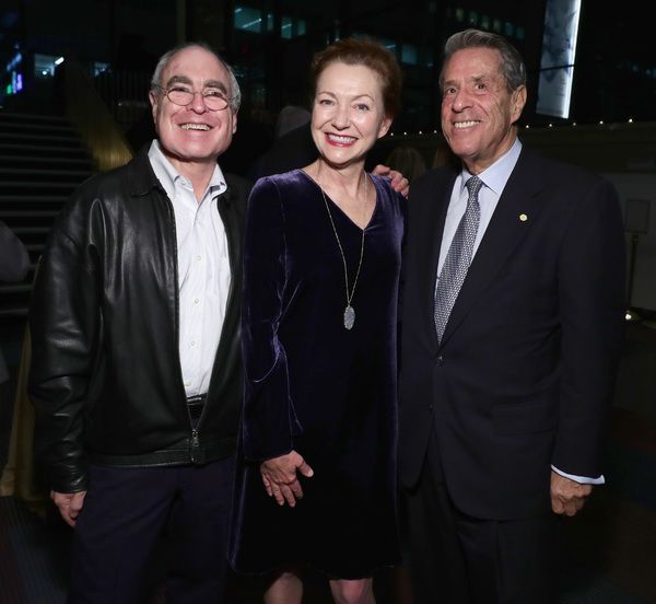 Todd Haymes, Julie White and Michael Steinberg Photo