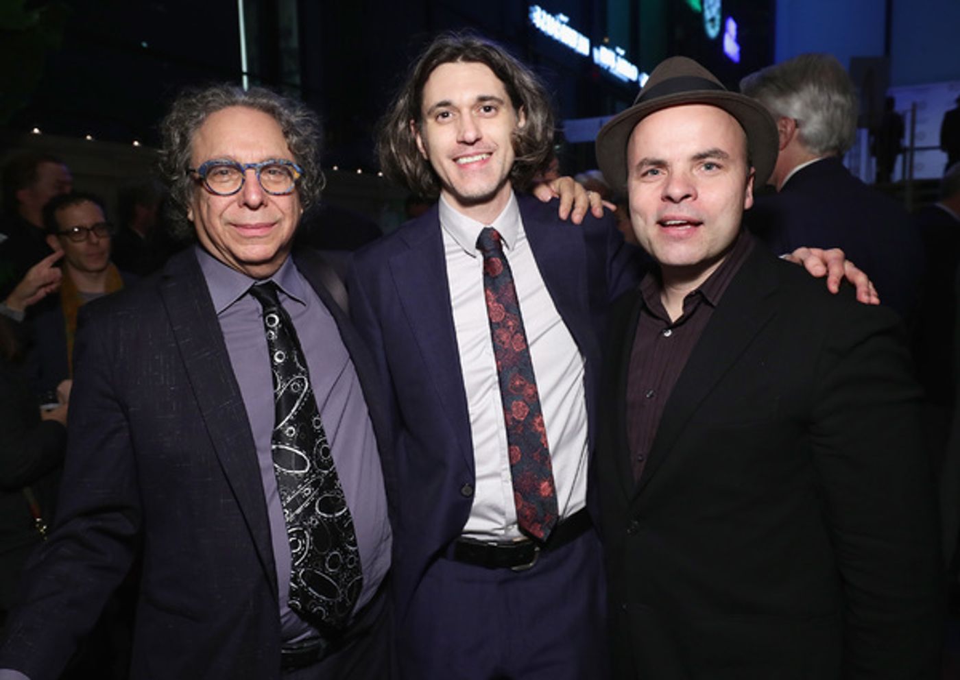 Photo Flash: Steven Pasquale, Lena Hall and More Celebrate 2017 Steinberg Honorees Ayad Akhtar and Lucas Hnath  Image
