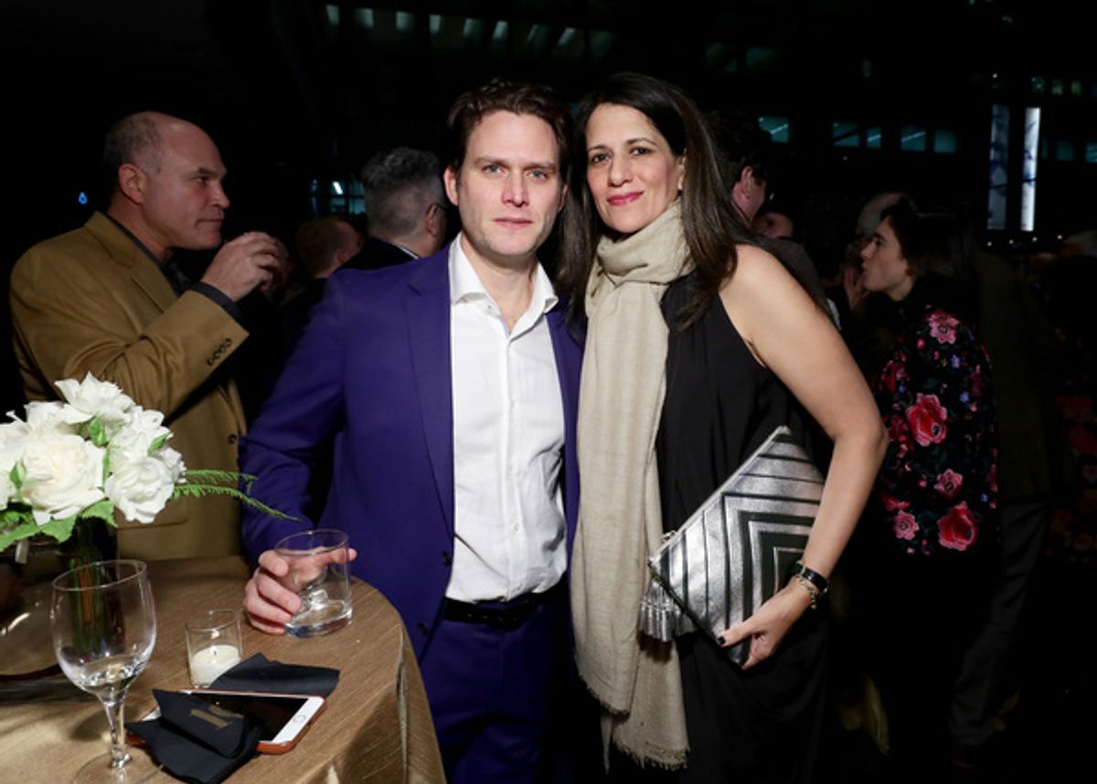 Steven Pasquale and Nadia Malik at 