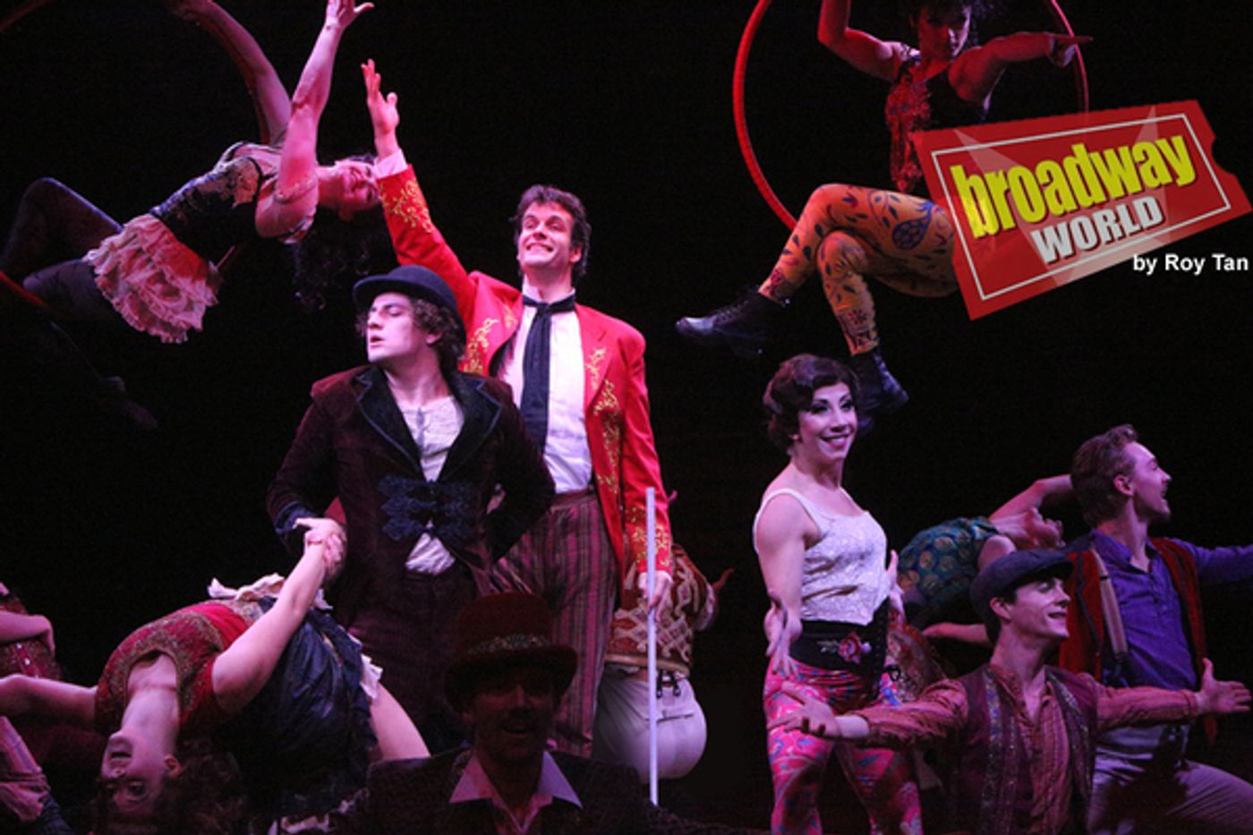 Photo Exclusive: More Acrobatic Shots from BARNUM at the Menier Chocolate Factory  Image