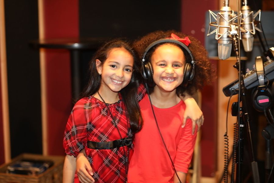 Photo Flash: Go Inside the Recording Studio with the Cast of Off-Broadway's DANCE DIVAS NUTCRACKER Image