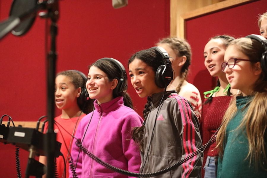 Photo Flash: Go Inside the Recording Studio with the Cast of Off-Broadway's DANCE DIVAS NUTCRACKER Image