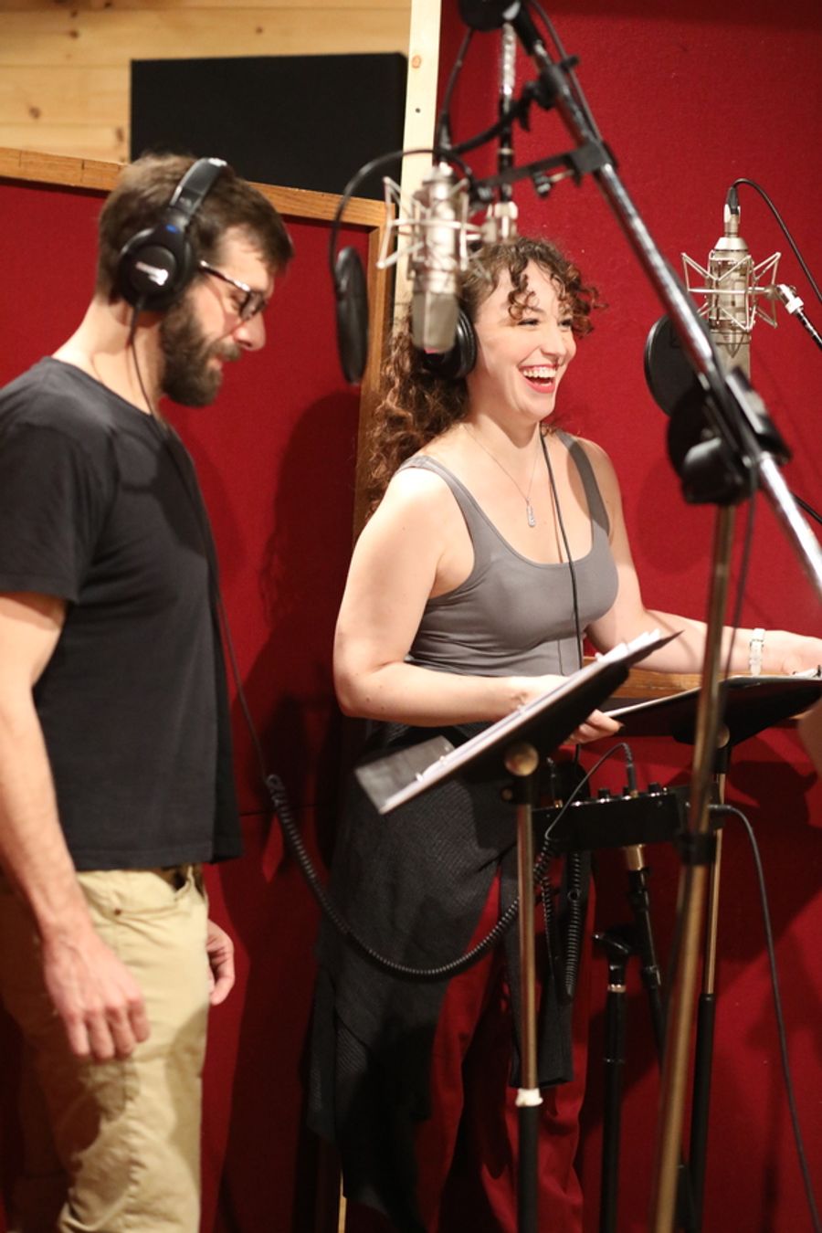 Photo Flash: Go Inside the Recording Studio with the Cast of Off-Broadway's DANCE DIVAS NUTCRACKER Image