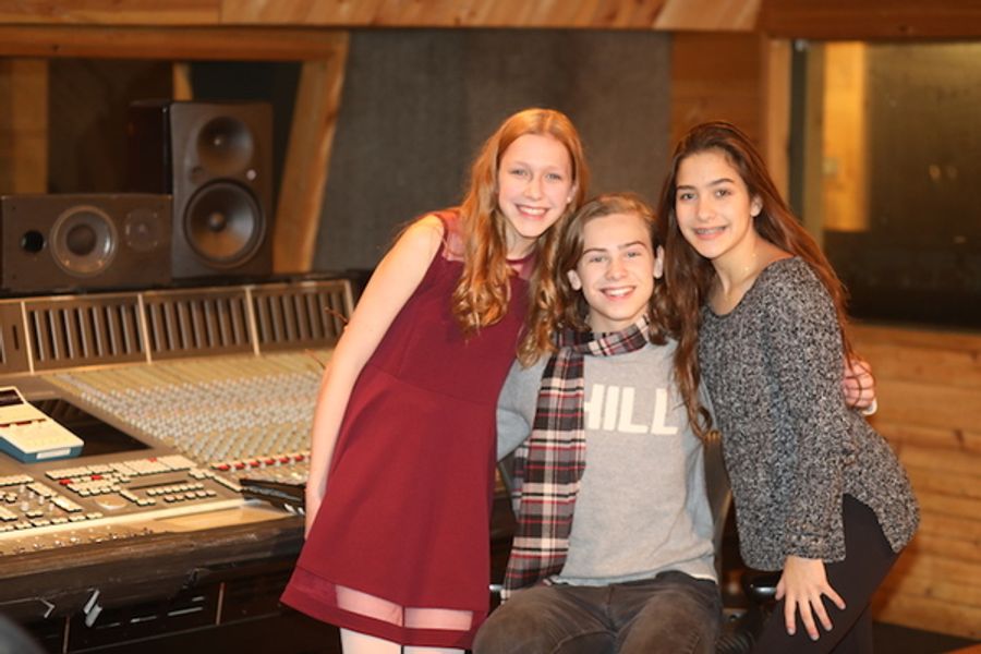Photo Flash: Go Inside the Recording Studio with the Cast of Off-Broadway's DANCE DIVAS NUTCRACKER Image
