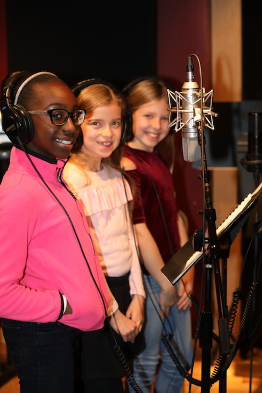 Photo Flash: Go Inside the Recording Studio with the Cast of Off-Broadway's DANCE DIVAS NUTCRACKER Image