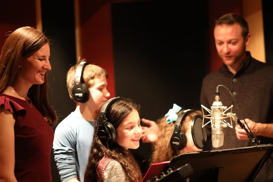 Photo Flash: Go Inside the Recording Studio with the Cast of Off-Broadway's DANCE DIVAS NUTCRACKER Image