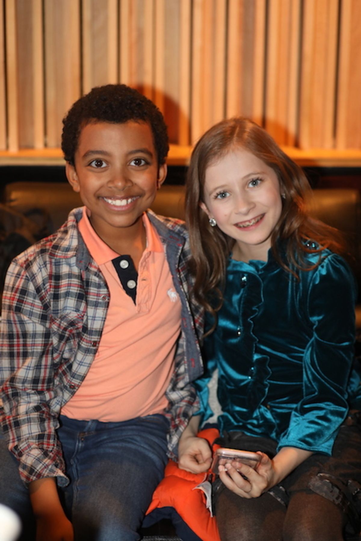 Devin Trey Campbell, Elliana Walmsley at 