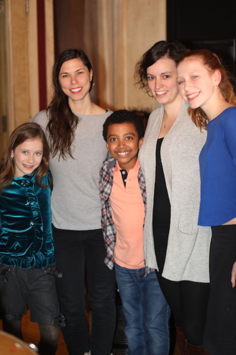 Photo Flash: Go Inside the Recording Studio with the Cast of Off-Broadway's DANCE DIVAS NUTCRACKER Image