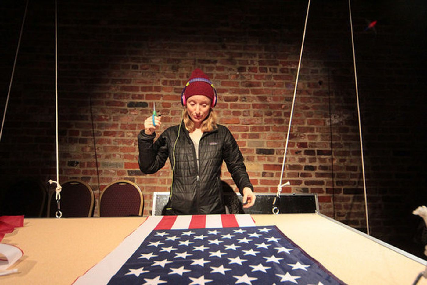 Photo Flash: The Brick Theater, Inc. presents UNTITLED AMERICAN FLAG CRAFT PROJECT Photo Flash: The Brick Theater, Inc. presents UNTITLED AMERICAN FLAG CRAFT PROJECT Image
