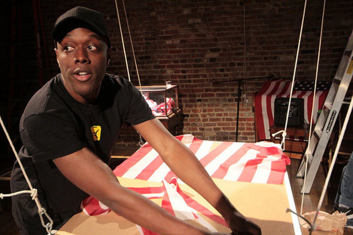 Photo Flash: The Brick Theater, Inc. presents UNTITLED AMERICAN FLAG CRAFT PROJECT Photo Flash: The Brick Theater, Inc. presents UNTITLED AMERICAN FLAG CRAFT PROJECT Image