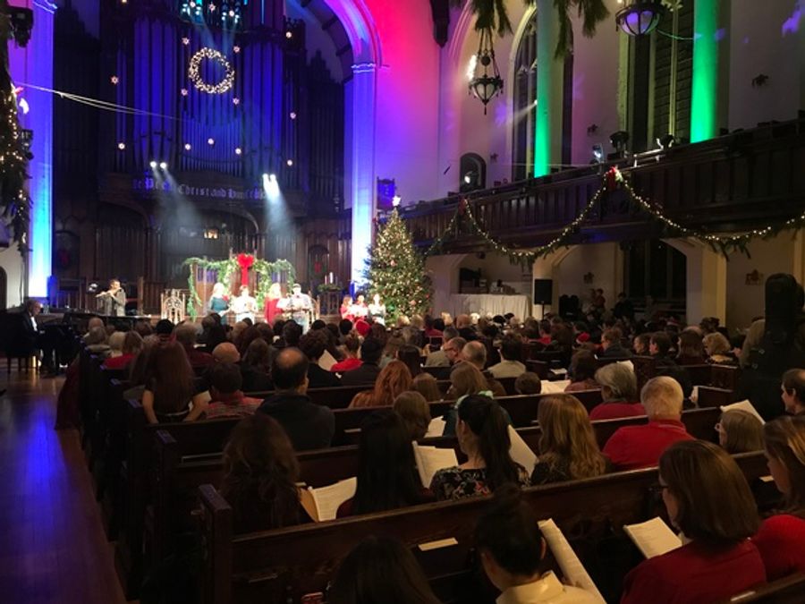 Photo Flash:  6th Annual CHRISTMAS SINGALONG at Broadway Presbyterian Church Image