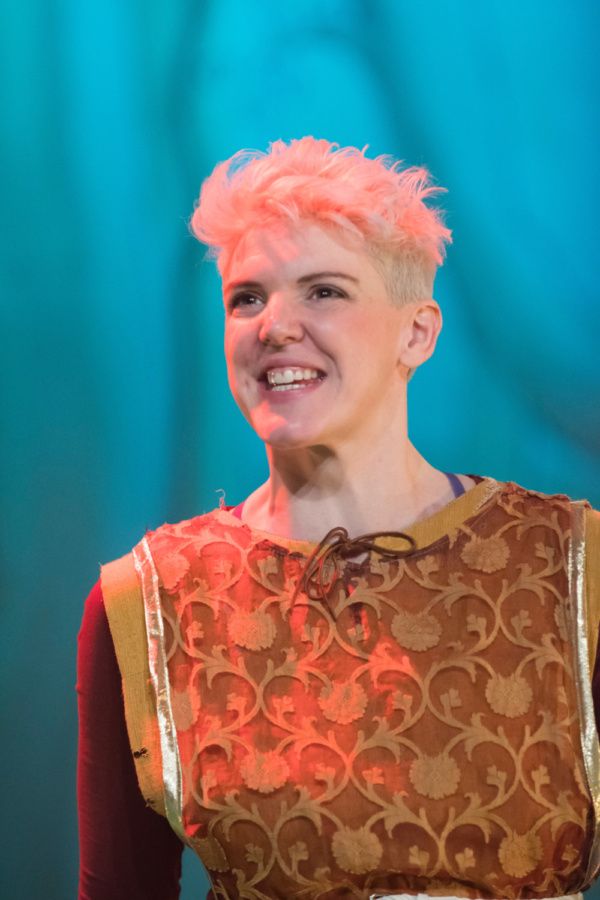 Geneivieve Say as Marian in Robin Hood, Stantonbury Theatre Photo
