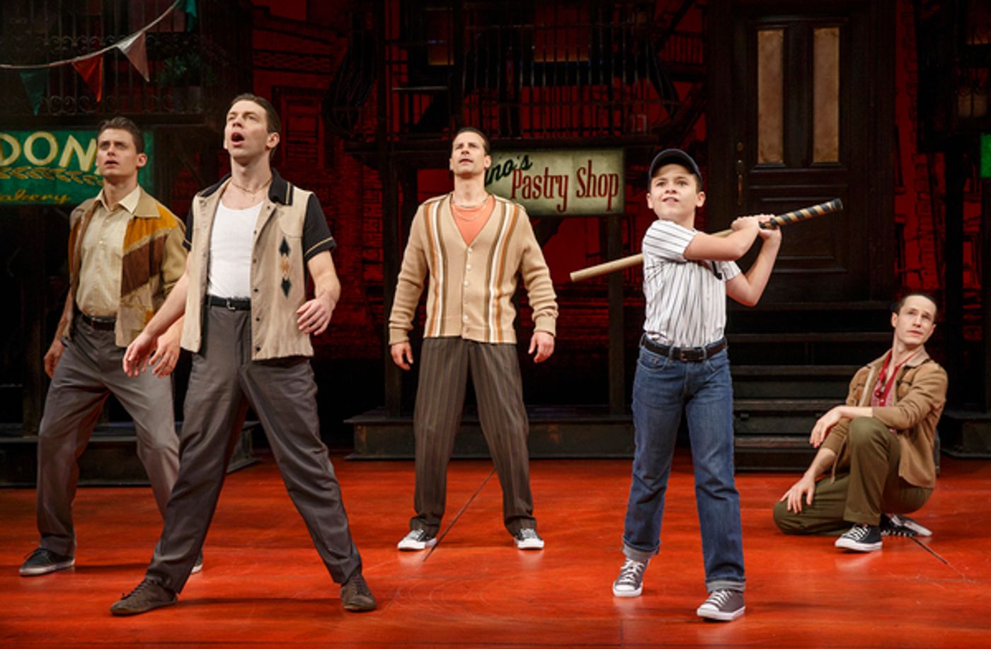 Photo Flash: Check Out Brand New Production Photos from A BRONX TALE - Now Starring Adam Kaplan  Image