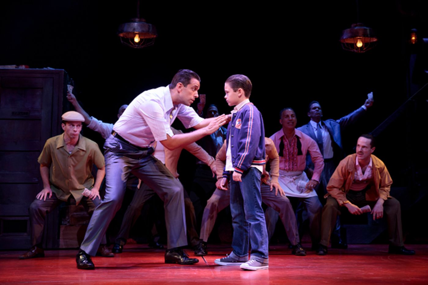 Photo Flash: Check Out Brand New Production Photos from A BRONX TALE - Now Starring Adam Kaplan  Image