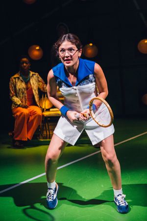 Ellen Tamaki in BALLS. Photo by Os Galindo @ BroadwayWorld Ellen Tamaki in BALLS. Photo by Os Galindo Photo