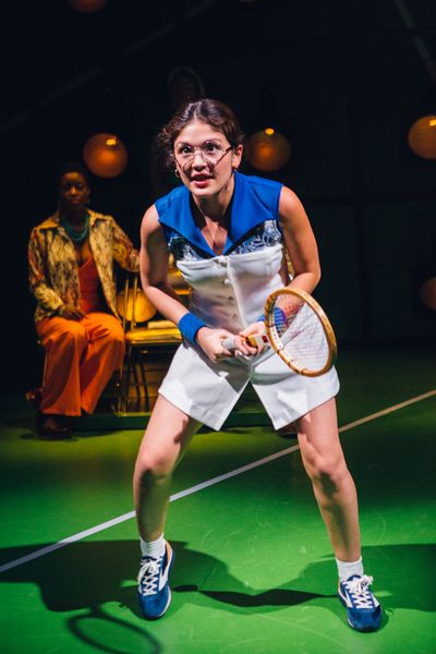 Ellen Tamaki in BALLS. Photo by Os Galindo Photo