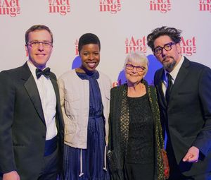 Ian Belknap, Roslyn Ruff, Elizabeth Smith and Reg Rogers @ BroadwayWorld Ian Belknap, Roslyn Ruff, Elizabeth Smith and Reg Rogers Photo
