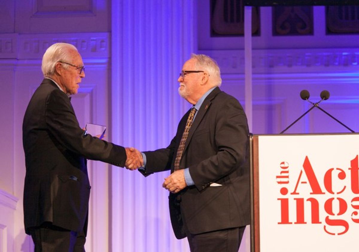 John Guare and Dakin Matthews at 