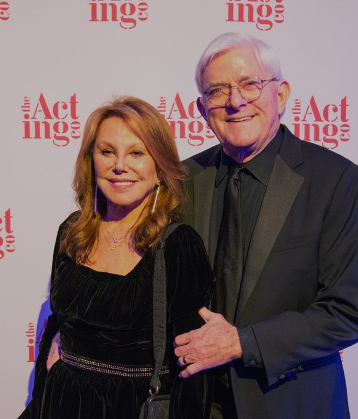 Marlo Thomas and Phil Donahue at 