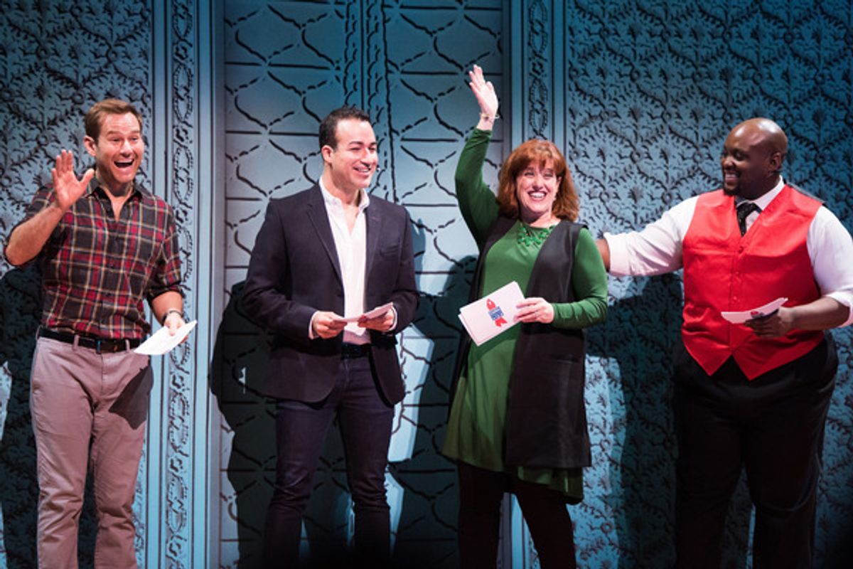 Chad Kimball, Caesar Samayoa, Sharon Wheatley and Major Attaway at 