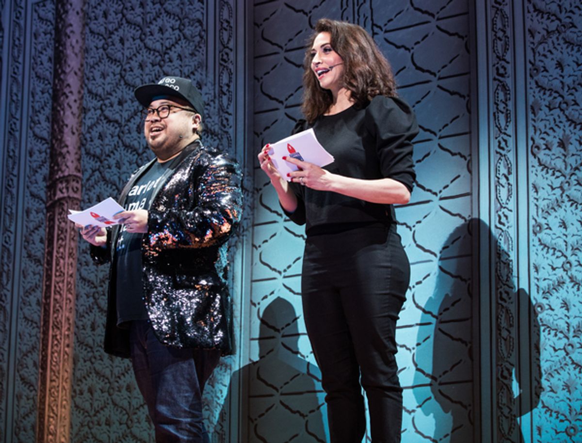 Don Darryl Rivera and Lesli Margherita at 