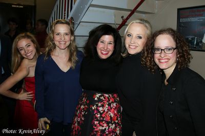 Christy Altomare, Anika Larsen, Marcy Heisler, Sally Wilfert and Lynne Shankel Photo