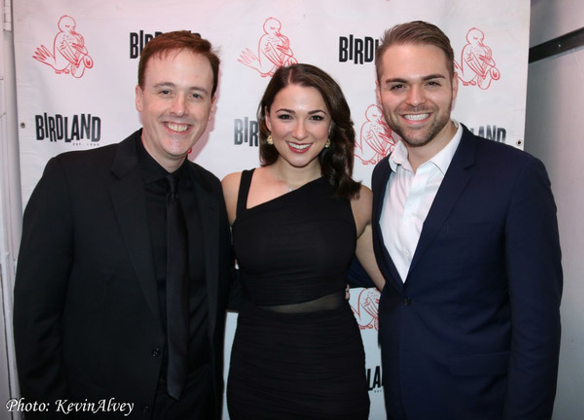 Michael Patrick Walker, Stephanie Rothenberg and performer at 