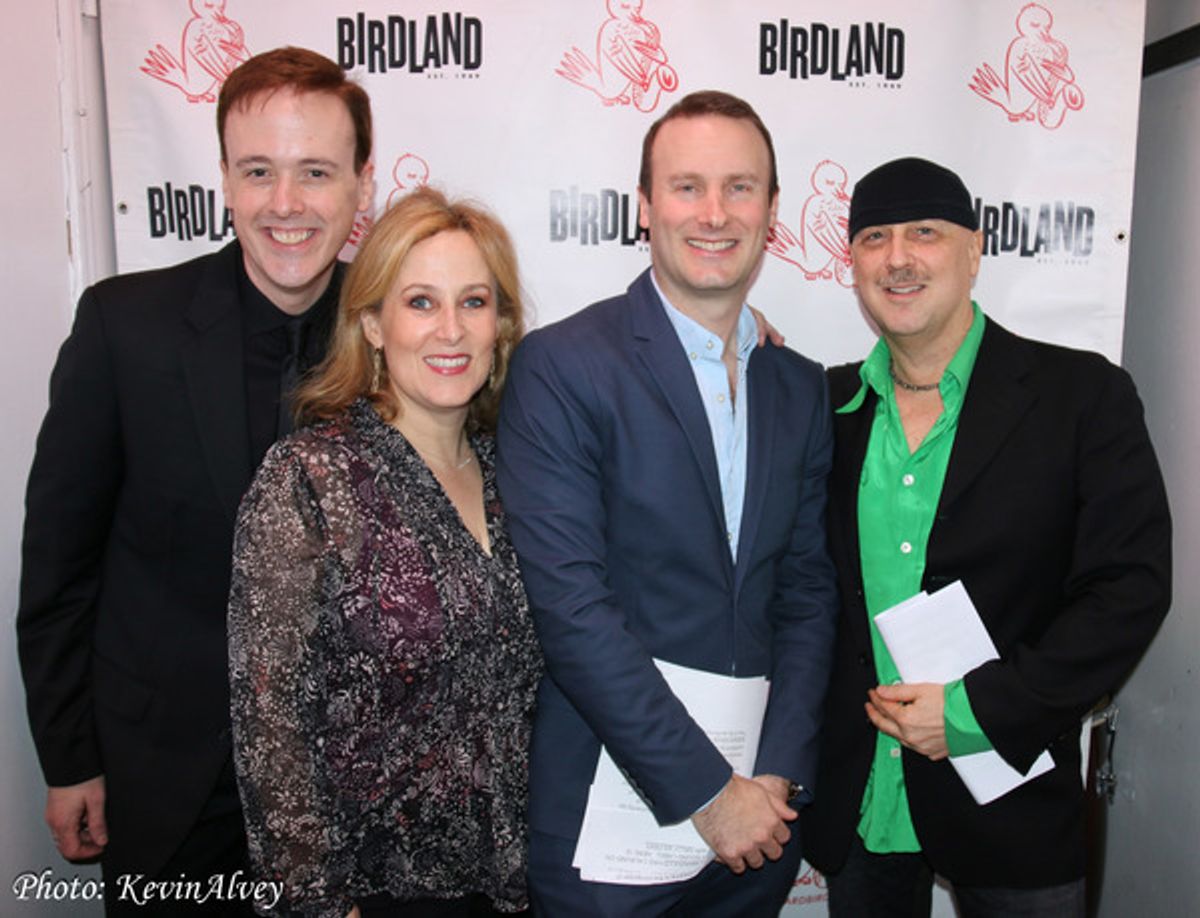 Michael Patrick Walker, Zina Goldrich, Michael Croiter and Steve Marzullo at 