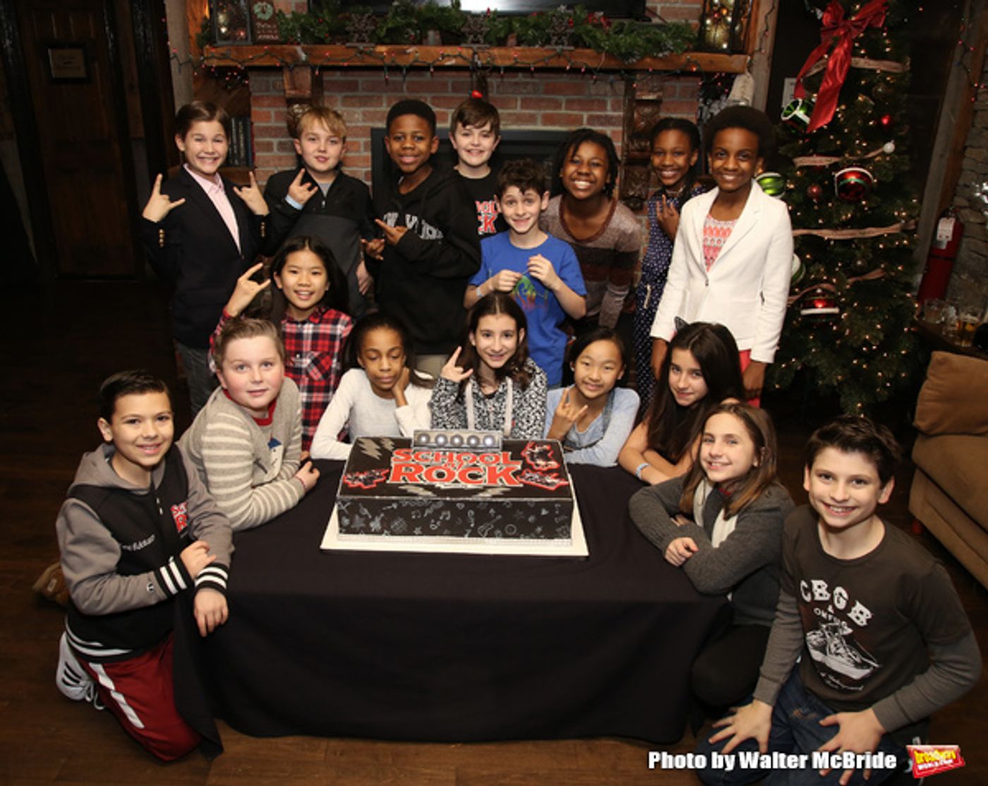 Photo Coverage:  SCHOOL OF ROCK Celebrates Two Years on Broadway  Image