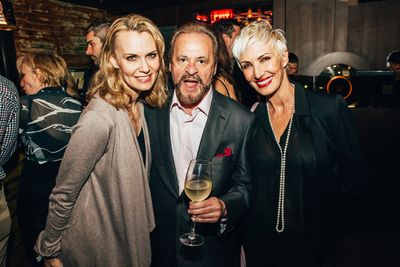 Leigh Zimmerman, Barry Weissler, Amra-Faye Wright Photo